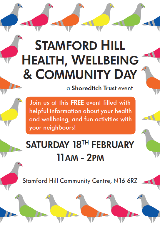 Shoreditch Trust Stamford Hill Health, Wellbeing and Community Day 2017
