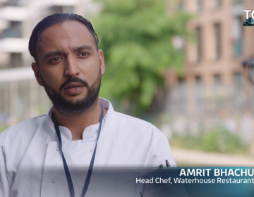 Head Chef Amrit Bhachu speaks to ITV Tonight